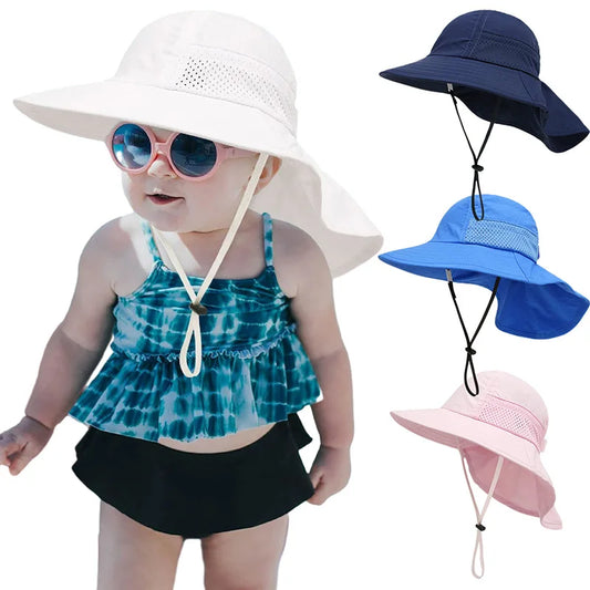 Calincarry™ Toddler UV-Shield Beach Summer Hat